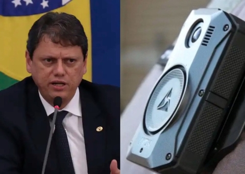 Tarcísio recua e defende ampliação do uso de câmeras corporais pela PM
