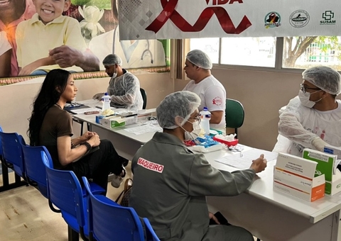 Fundação Medicina Tropical realiza ações para testagem rápida de ISTs