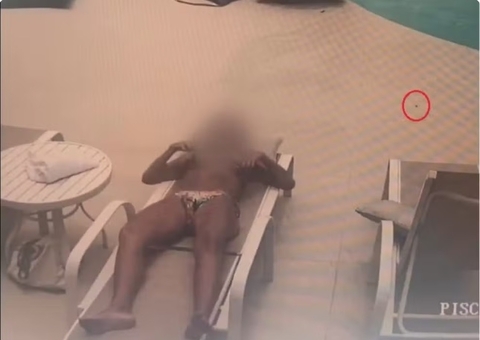 Mulher é atingida por bala perdida enquanto tomava sol em condomínio