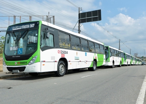 Manaus recebe 20 novos ônibus com ar-condicionado e tecnologia sustentável