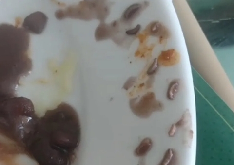 Filho de paciente denuncia presença de larvas em comida de hospital particular