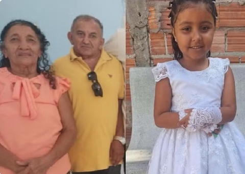 Menina de 7 anos e avós são encontrados mortos dentro de casa