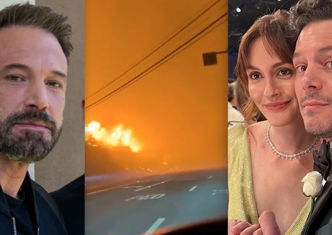 Ben Affleck foge para casa da ex e mais famosos perdem mansões em incêndio na Califórnia