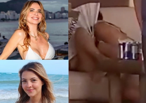 Luciana Gimenez beijando atriz 33 anos mais nova? Veja o vídeo que causou burburinho