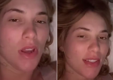 Virgínia passa mal após realizar cirurgias plásticas combinadas