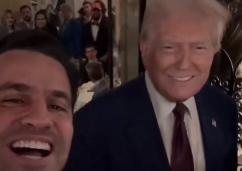 Pablo Marçal encontra Donald Trump nos Estados Unidos: 'Save Brazil'