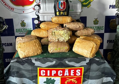 Polícia apreende mala com 29 kg de drogas avaliadas em R$ 300 mil em Coari
