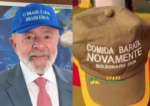 Lula entra na 'batalha dos bonés' no Congresso e provoca oposição; vídeos