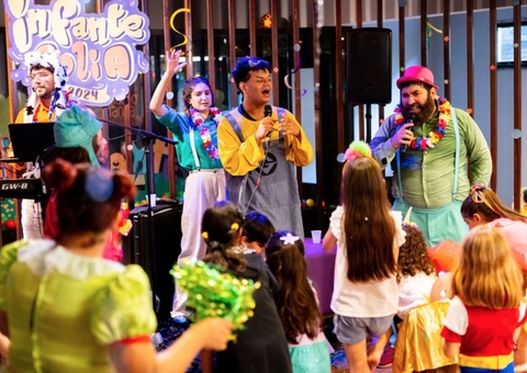 'Infante Folia' anima o Carnaval infantil no Espaço Cultural de Manaus