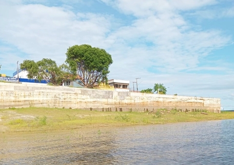 Obra de contenção e recuperação da orla de Nhamundá é concluída