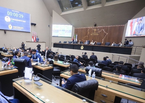 Aleam reduz sessões plenárias de três para dois dias por semana