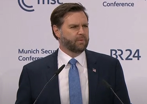 Vice dos EUA frustra europeus, ignora Ucrânia e anuncia que Trump é novo xerife