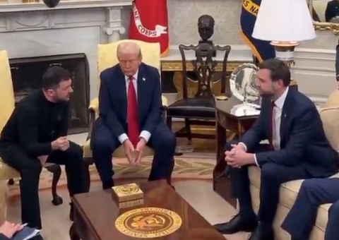 Trump e Zelensky batem boca na Casa Branca: 'Você está jogando com a 3ª Guerra Mundial'