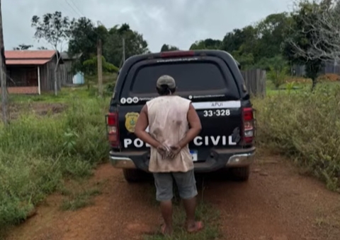 Pai é preso por estuprar filha de 13 anos em Apuí; ele já tinha tentado matar a própria esposa 