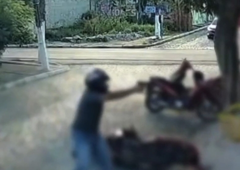 Bebê fica no meio de tiroteio durante tentativa de execução; cenas fortes