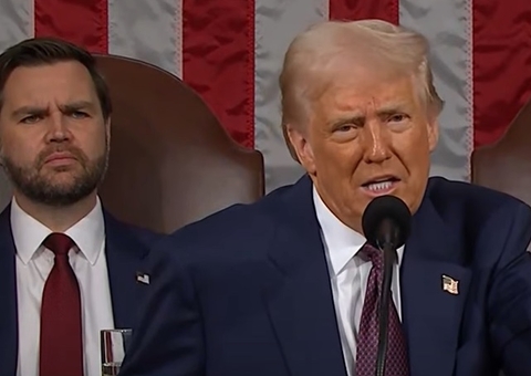 Leia a íntegra do 1º discurso do presidente Donald Trump ao Congresso dos EUA