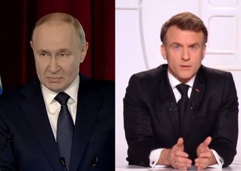 Macron defende arsenal nuclear na Europa e Rússia reage: 'altamente combativo'