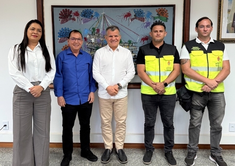 Prefeitura e Suframa realizam reunião para melhorar a mobilidade no Distrito Industrial