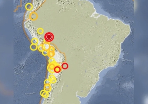 Terremoto de magnitude 5,7 atinge região da fronteira entre Brasil e Peru