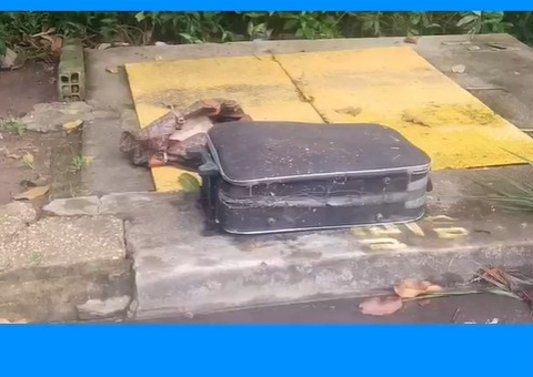 Ao vivo: Corpo é encontrado dentro de mala em Manaus