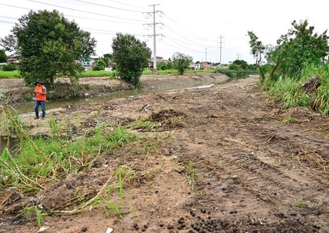 Igarapés passarão por limpeza e desobstrução após temporal em Manaus