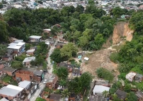 Defesa Civil alerta para risco de deslizamento de terra durante chuva em Manaus