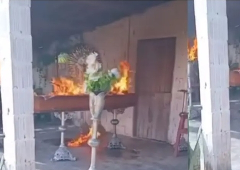 Facção invade velório e incendeia corpo de rival na frente da família no Ceará