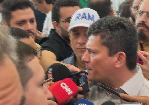 Moro diz que governo Lula "já acabou" em evento de pré-candidatura de Caiado