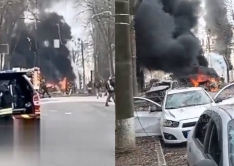 Vídeo mostra desespero de ucranianos após ataque russo; veja 