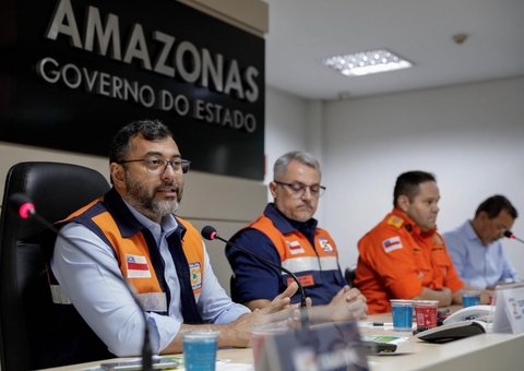 Wilson Lima lança 'Operação Cheia 2025' para ajudar municípios da calha do Rio Madeira