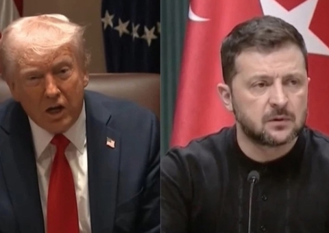 Trump critica Zelensky e diz que 'ninguém pede' que Ucrânia reconheça a Crimeia como russa