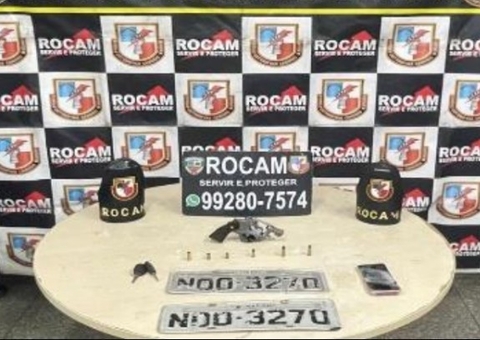 Homem é preso após atirar contra policiais no Novo Reino