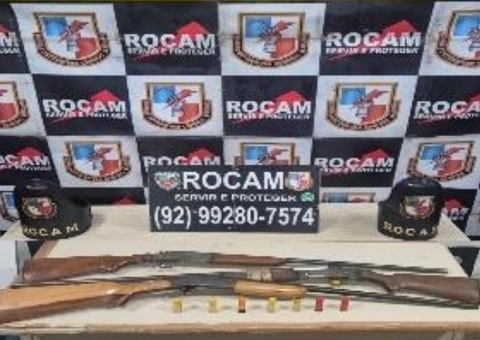 Piratas de rio são presos com arsenal de narcotraficantes em Coari