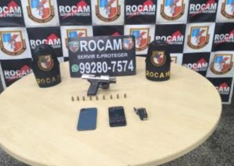 Homem é preso ao ser pego dirigindo bêbado e com arma no carro em Manaus