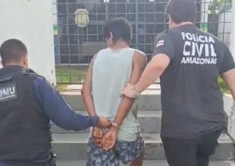 Suspeito é preso após descumprir medida protetiva e enforcar ex-mulher em Uarini