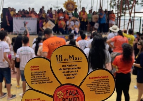 Comitê do Amazonas realiza ato na Ponta Negra contra violência sexual infantil