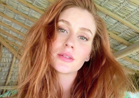 Pela 1ª vez, Marina Ruy Barbosa abandona ruivo e surge loira 