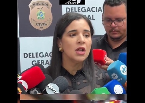 AO VIVO: Polícia fala sobre preso por feminicídio e homicídio de mãe e filho