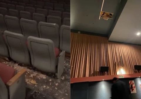 Teto de cinema cai sobre mulher durante exibição de 'Premonição 6'; vídeos 