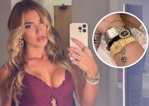 Virginia ostenta R$ 400 mil em relógios e é criticada: "Auge da desigualdade"