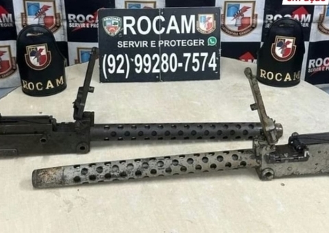 Ministro do STJ nega liberdade provisória a PM preso com metralhadoras em Manaus