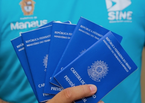 Sine Manaus oferta 329 vagas de emprego nesta quinta–feira