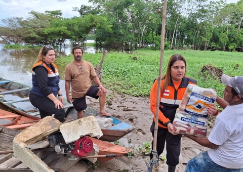 Nove calhas de rios do Amazonas seguem em processo de cheia