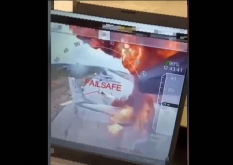 Vídeo mostra ataque com drones da Ucrânia que destruiu aviões russos