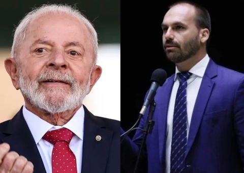 Lula vê 'prática terrorista' de Eduardo Bolsonaro e diz que Brasil defenderá Moraes e STF