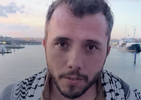 Vídeo: Brasileiro é detido por Israel ao tentar levar ajuda humanitária à Gaza com Greta