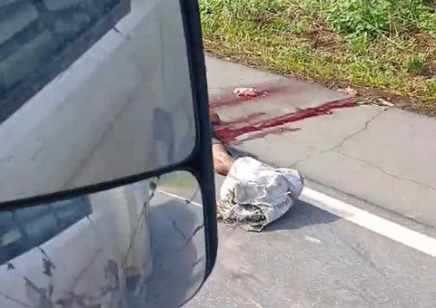 Homem morre atropelado na AM-010 e corpo fica mais de 10 horas na pista