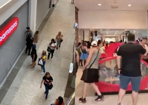 Joalheria é alvo de assalto no Amazonas Shopping; clientes correm em pânico