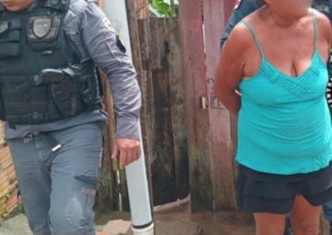 Polícia desarticula boca de fumo e prende suspeita de tráfico em Manacapuru