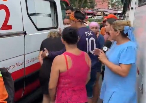 Ao vivo: Mulher é atropelada na avenida Brasil